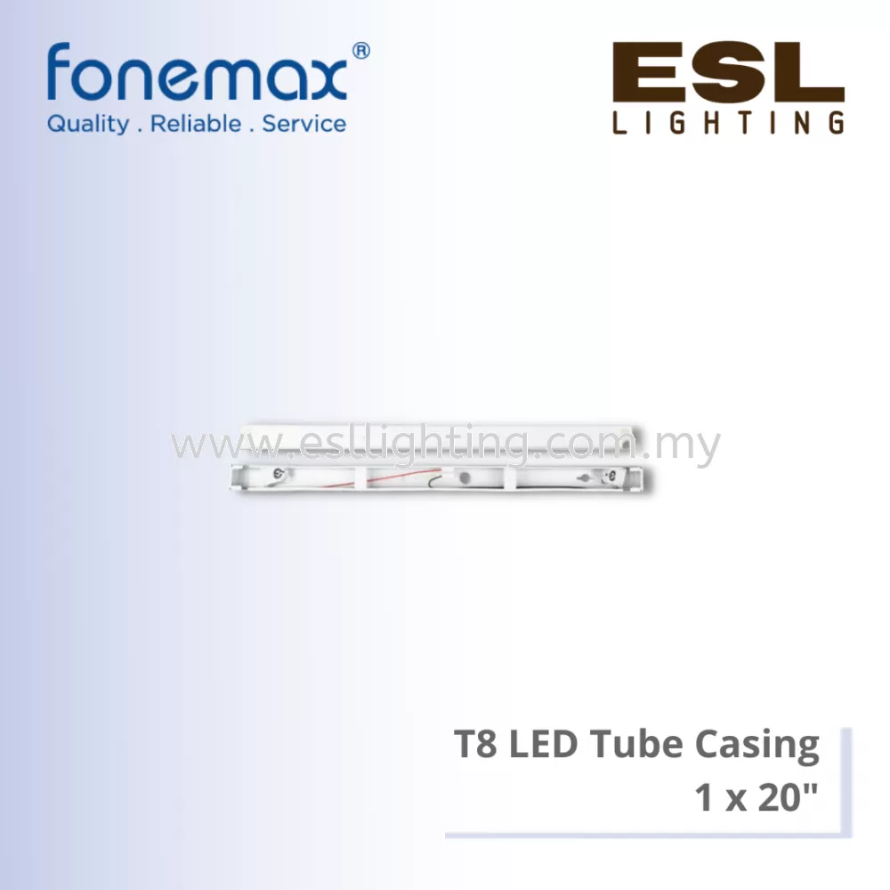 FONEMAX T8 LED Tube Casing 1 x 20"