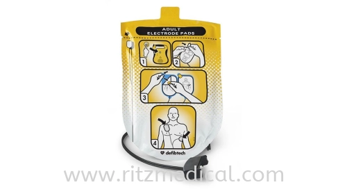 DEFIBTECH AED  USA   Adult Defibrillation Pads DDP100A