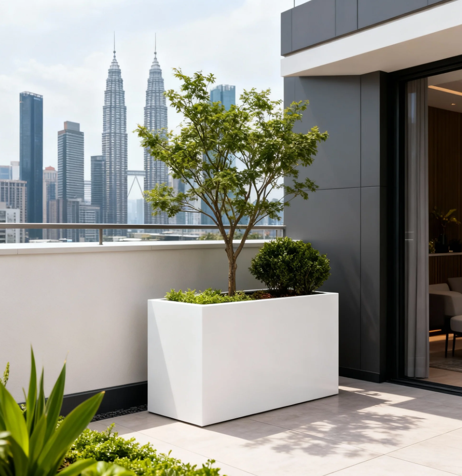 Trusted Planter Box Supplier Malaysia PC1247-17079 马来西亚户外花箱 Pembekal Kotak Penanam Dipercayai
