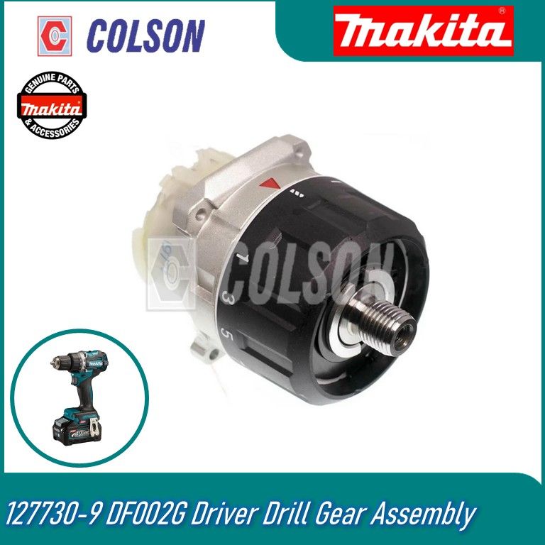 MAKITA 127730-9 DF002G Driver Drill Gear Assembly