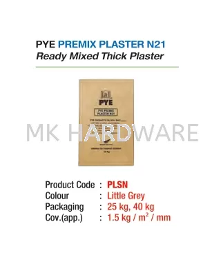 PREMIX PLASTER N21
