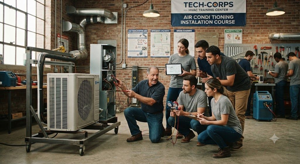 HVAC air conditioning installation course