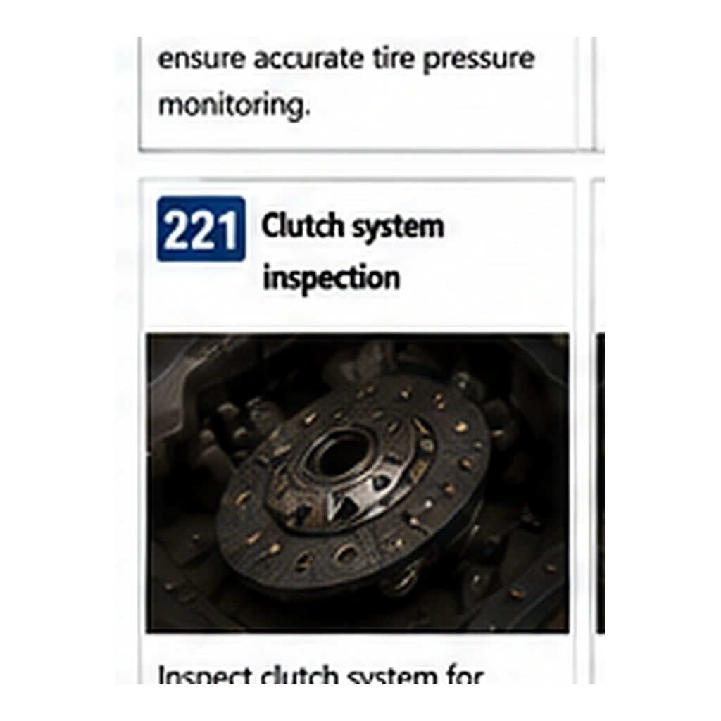 Clutch System Inspection