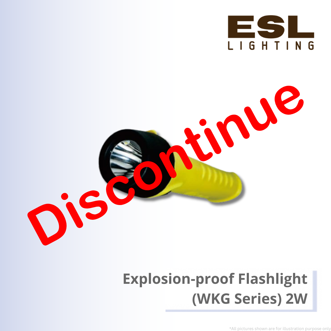 [DISCONTINUE] Explosion Proof Flashlight WKG Series 2W - EX-002W-WKG