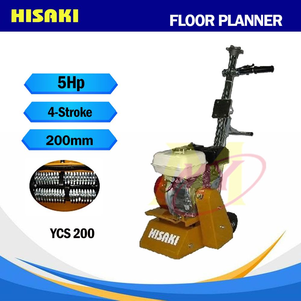 HISAKI YCS 200 Engine Floor Planner 5Hp 4-Stroke