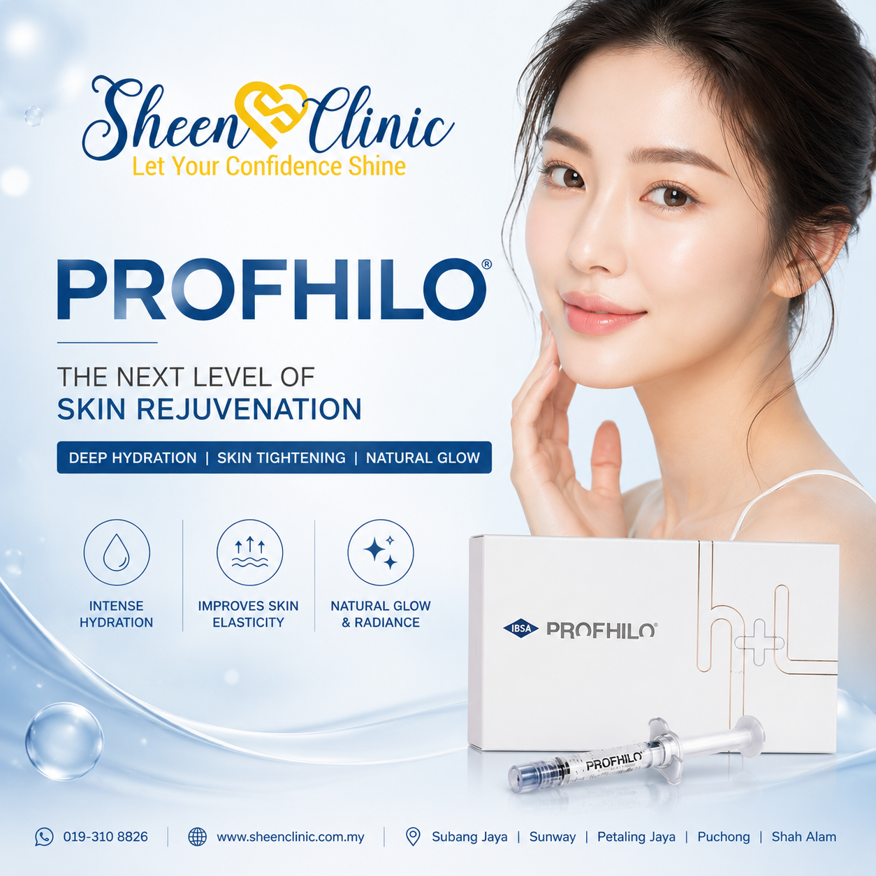 Rawatan Profhilo庐 Tulen di Sheen Clinic