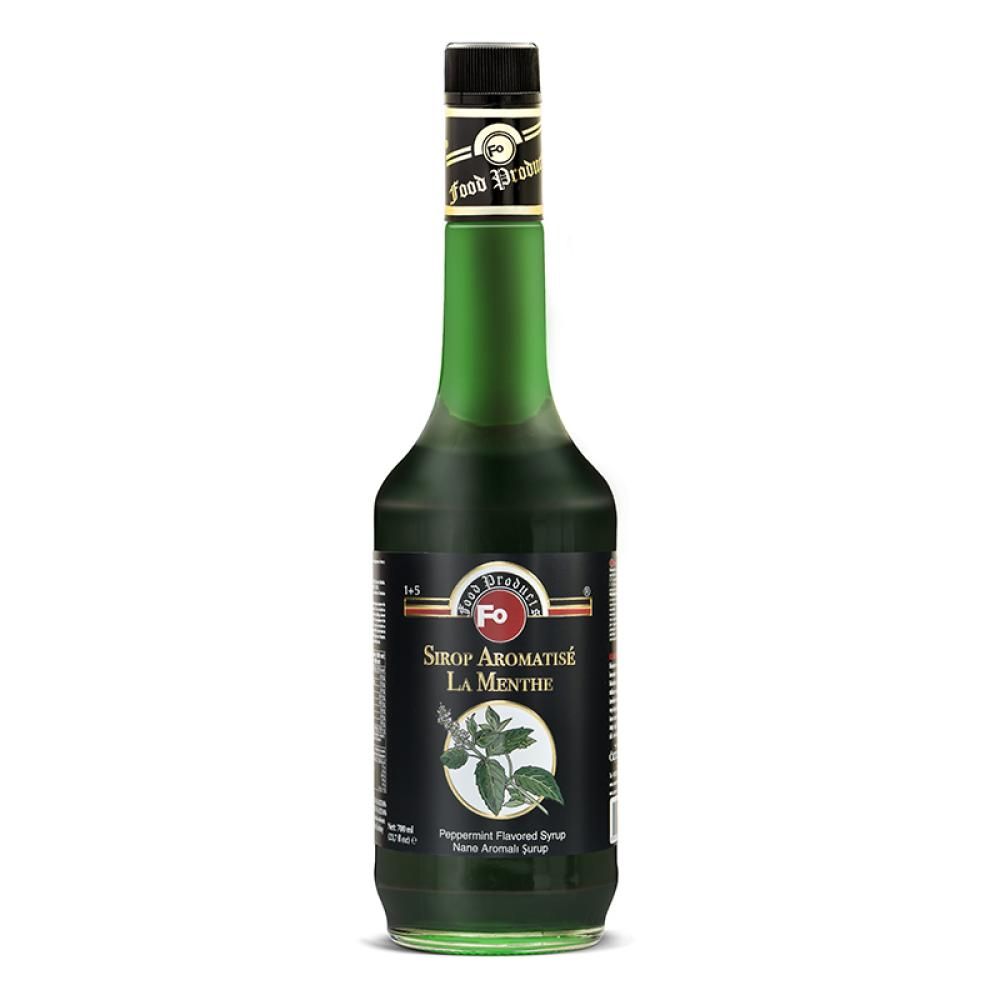 FO FLAVORED SYRUP PEPPERMINT 700ML