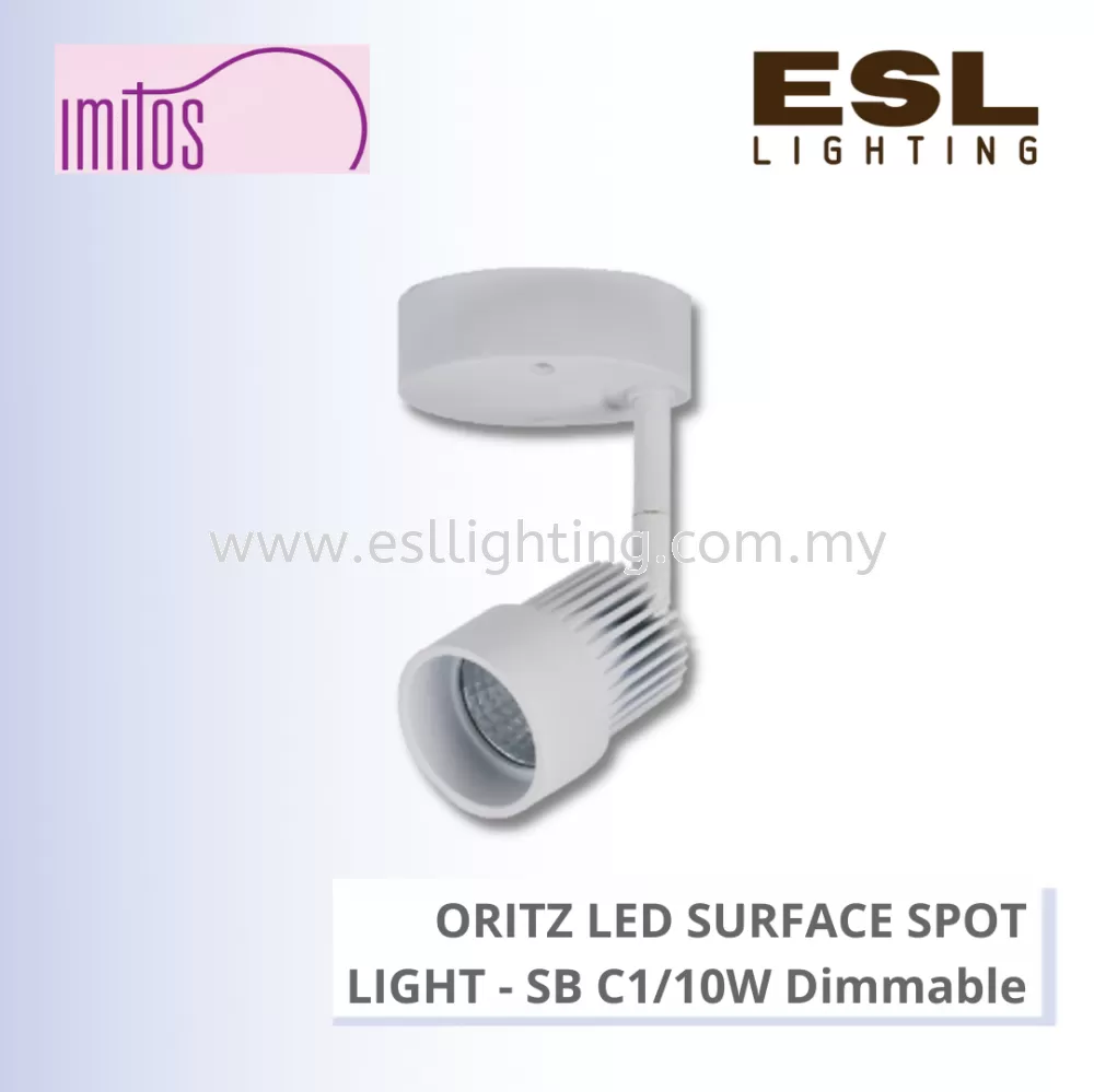 IMITOS ORITZ LED SURFACE SPOT LIGHT 10W - SB C1/10W Dimmable