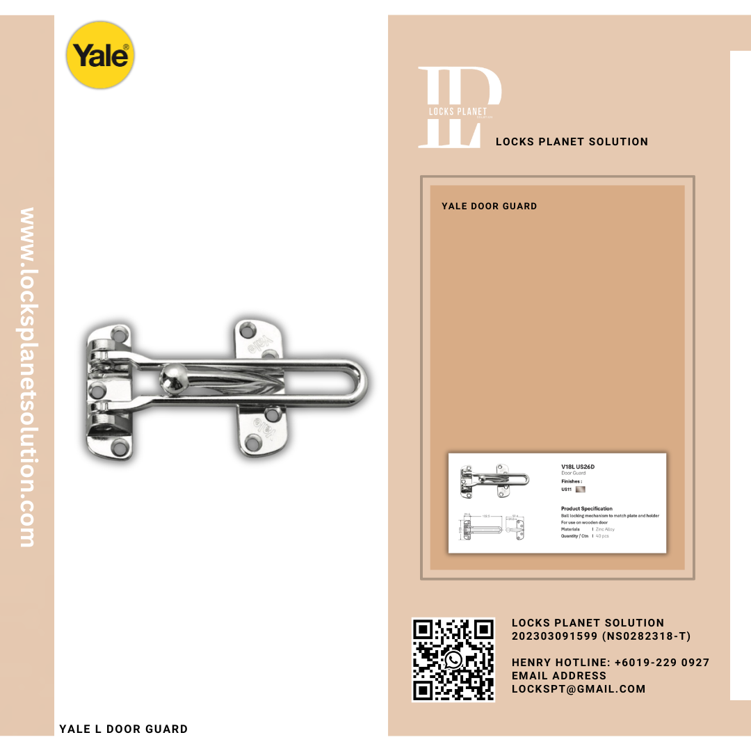 YALE DOOR GUARD