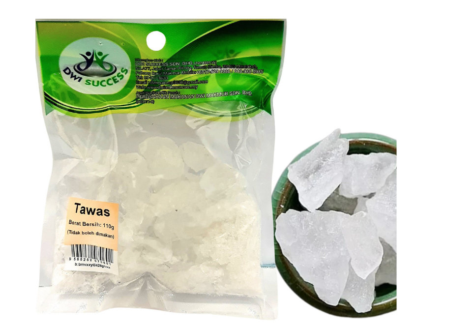 Alum (Non-Food) 110 Grams RM2.75 X 10 Units C.Dwi Makmur