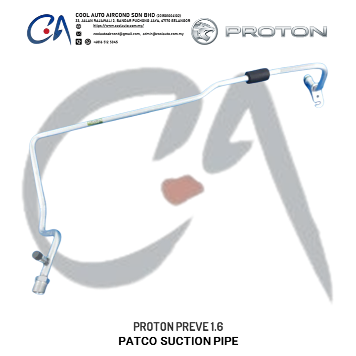 PROTON PREVE 1.6 PATCO SUCTION PIPE