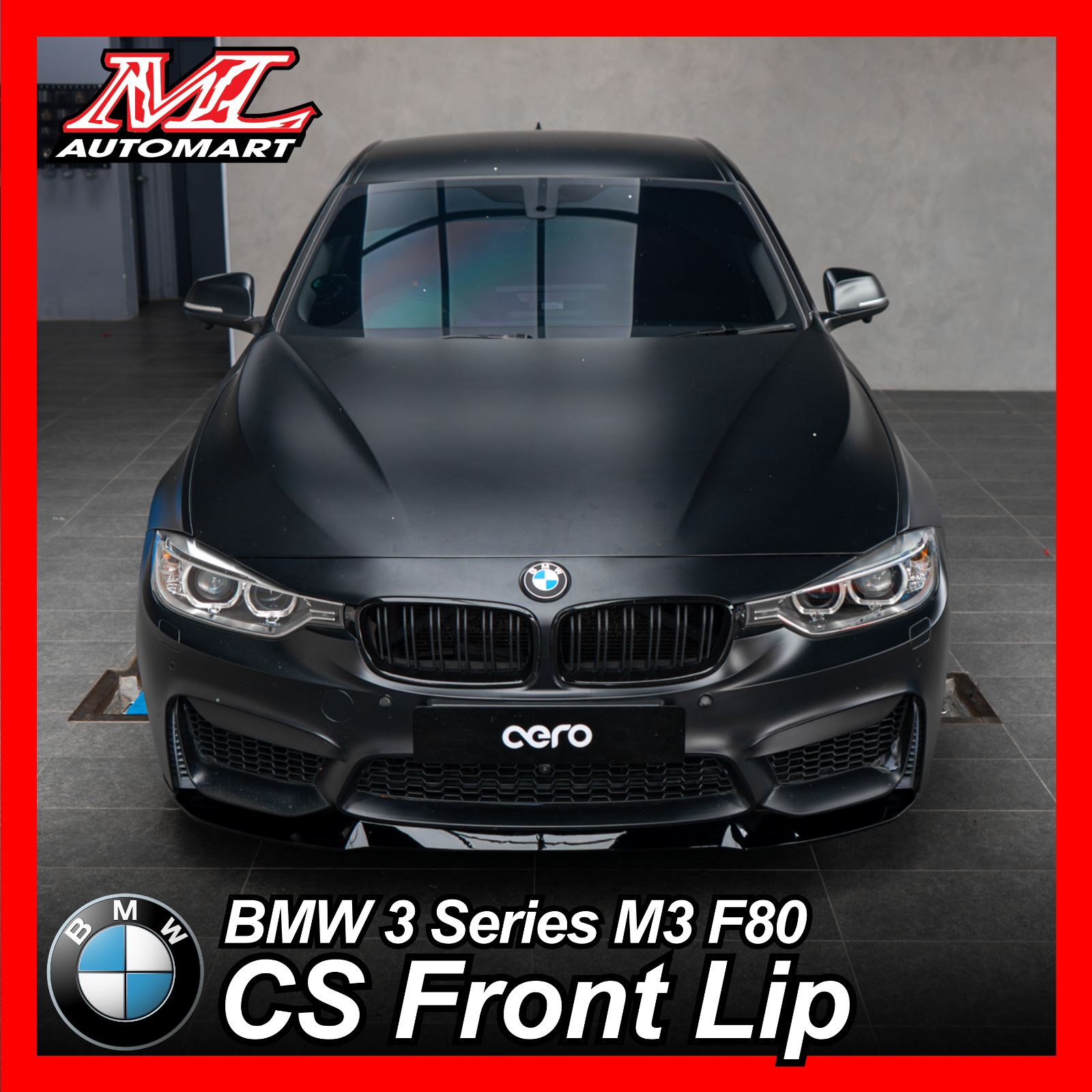 BMW 3 Series M3 F80 : M3 CS Front Lip