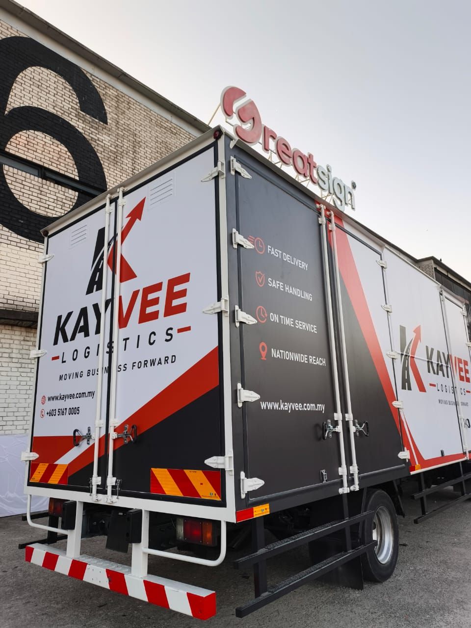 Mobile Visibility Systems | Commercial Logistics Truck Wrap Expert at Seberang Jaya, Gurun & Sitiawan