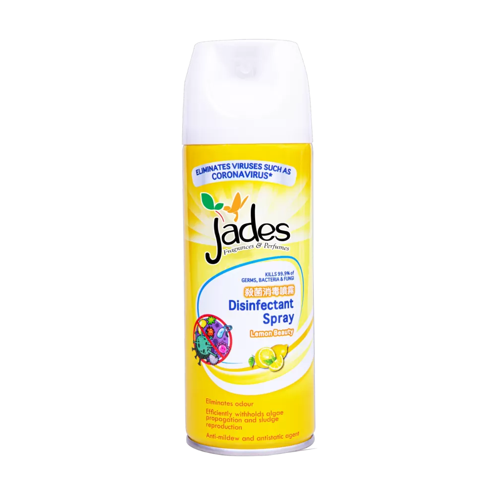 Jades Disinfectant Spray 450ml - Lemon Beauty