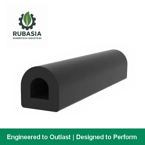 D Profile Rubber Fender | Rubber Bumper For Boats | Industrial Dock ...