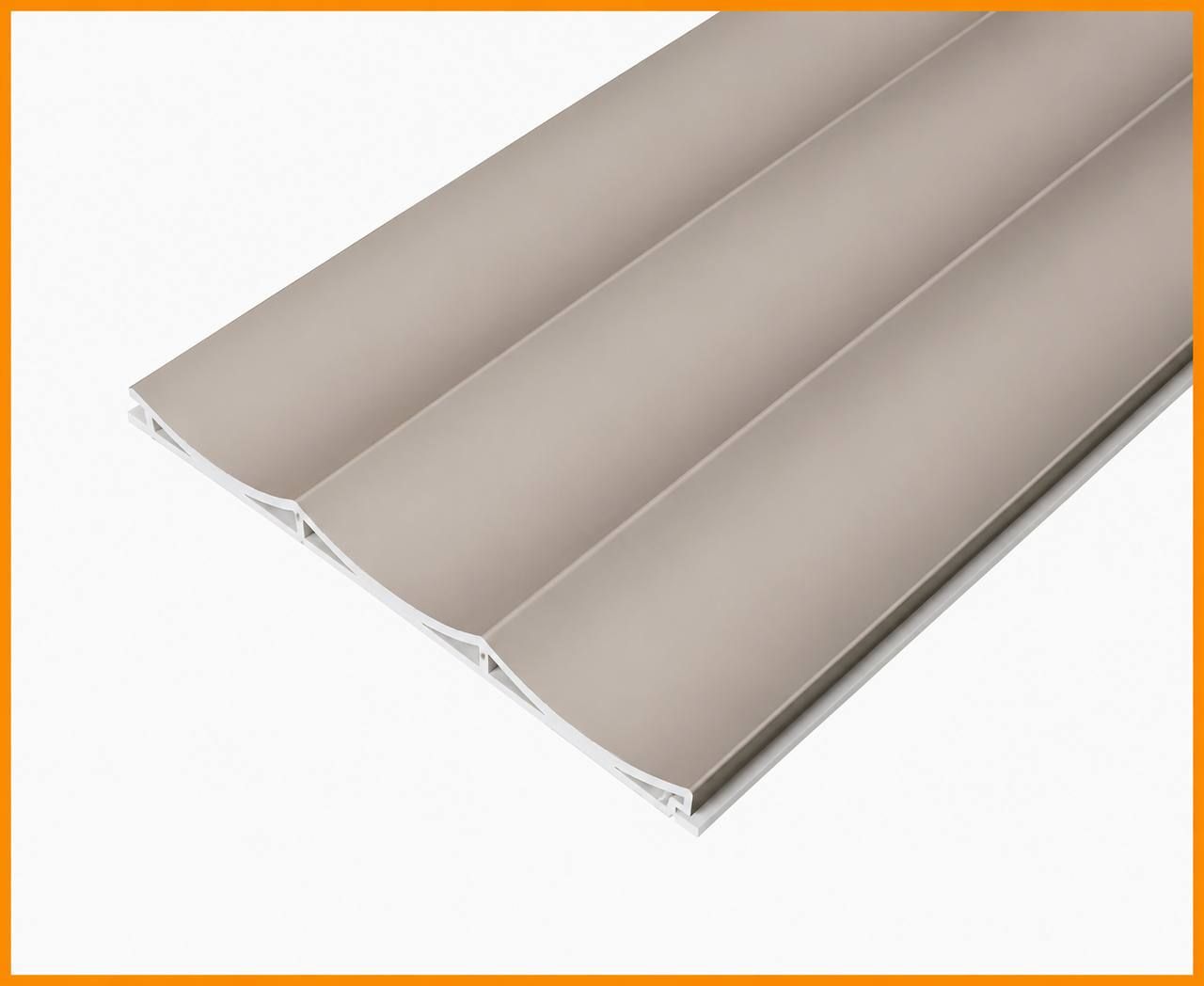 Queensfloor Wall Fluted Panel Big Wave QFPBWM10-07 SAND DUNE