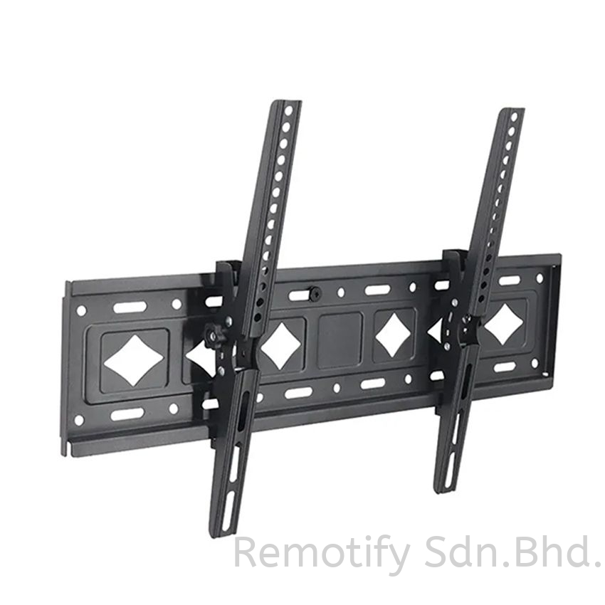C53 Tilt TV Wall Mount for 32"-75" TVs | Universal 600x400 VESA Bracket | Heavy Duty 75kg | 卤15掳 Adjustable