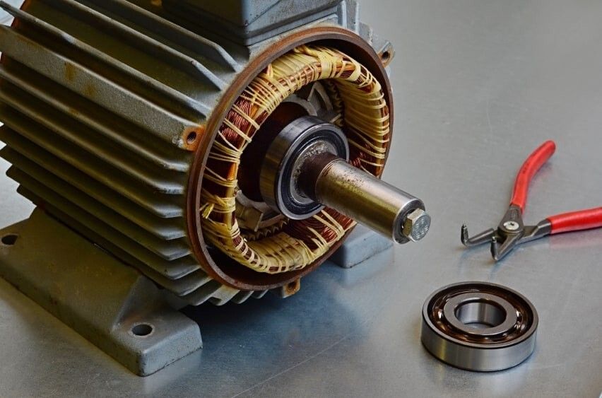 Electric Motor Bearing Preventive Inspection
