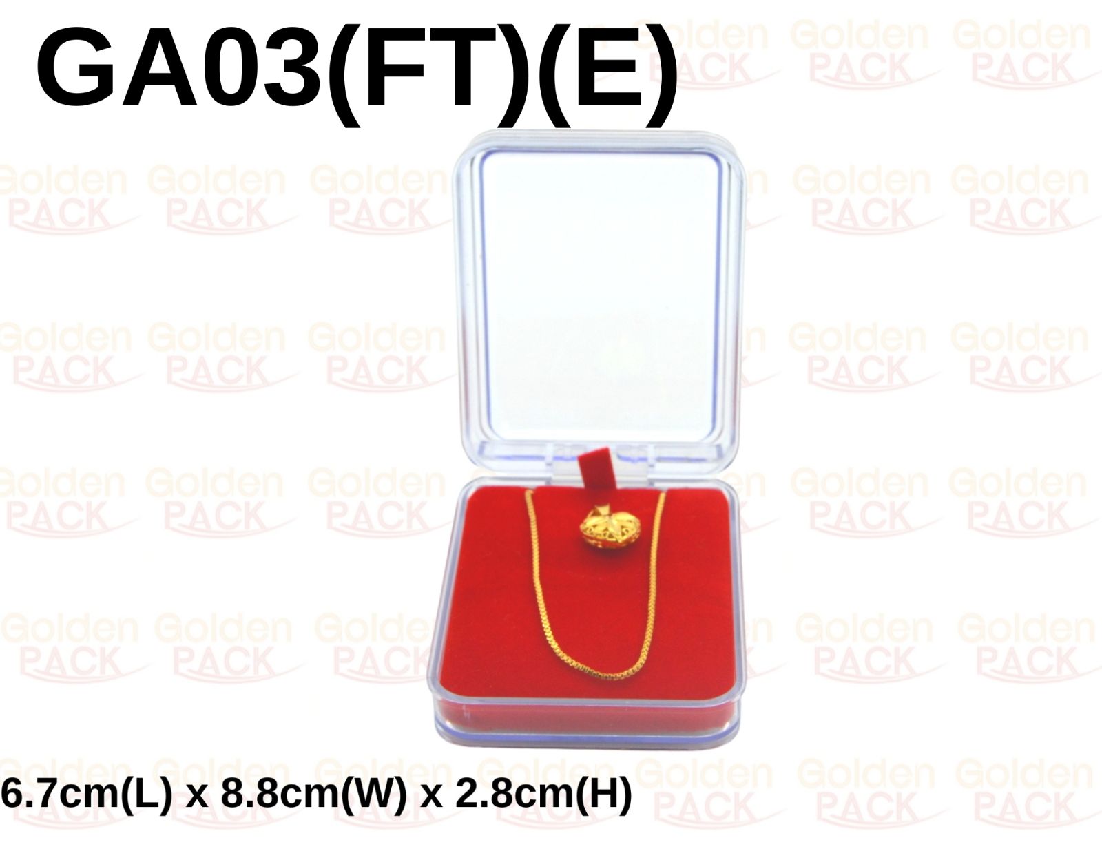 GA03FT(E)-Jewellery Plastic Box