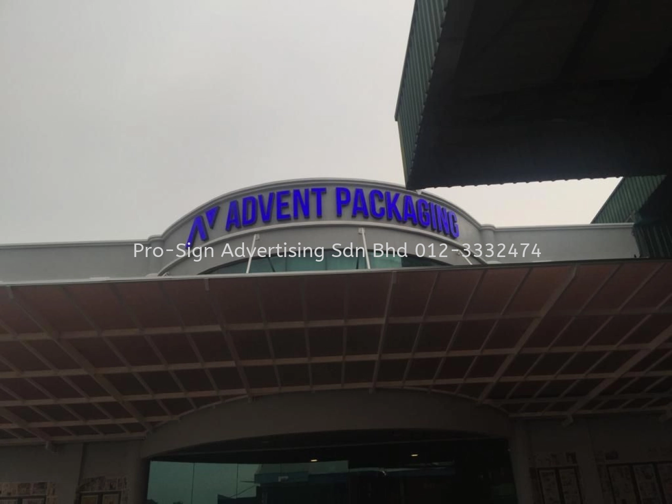 3D BOX UP LED FRONT LIT (ADVENT PACKAGING, KLANG, 2019)