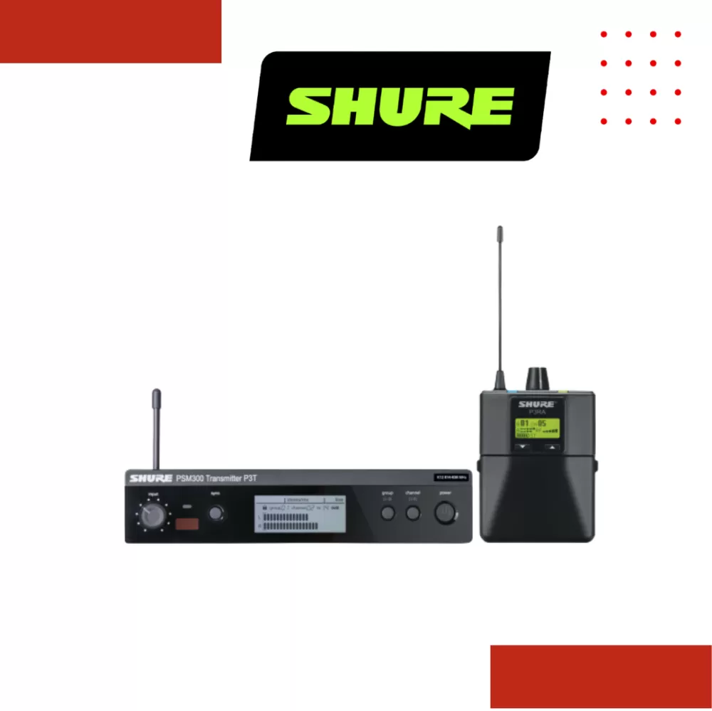 Shure P3TRA PSM 300 Wireless In-Ear Monitoring Set 