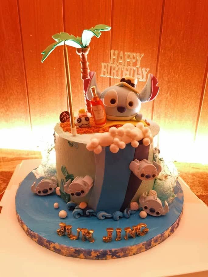 Tsum Tsum Stich Cake