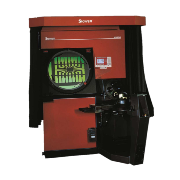 Starrett Horizontal Floor Standing Side Bed Profile Projector HS600 Series
