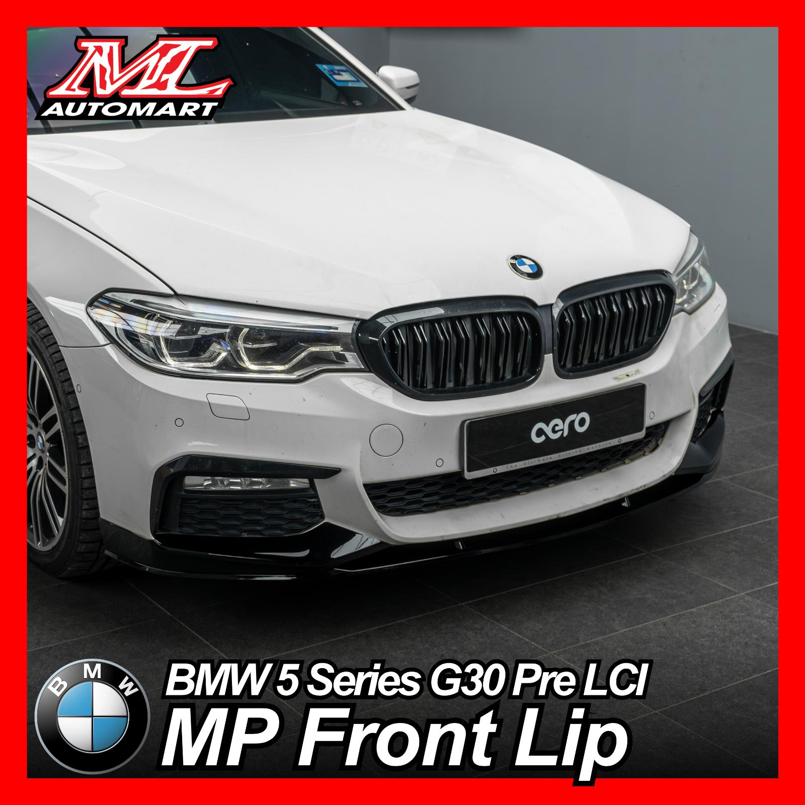 BMW 5 Series G30 Pre LCI : M Performance Front Lip