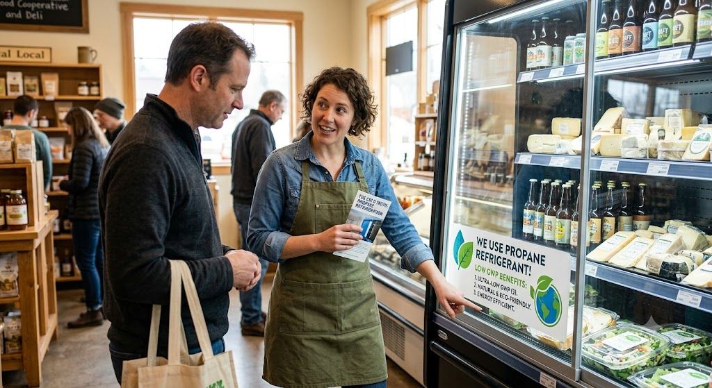 propane refrigerant low GWP benefits