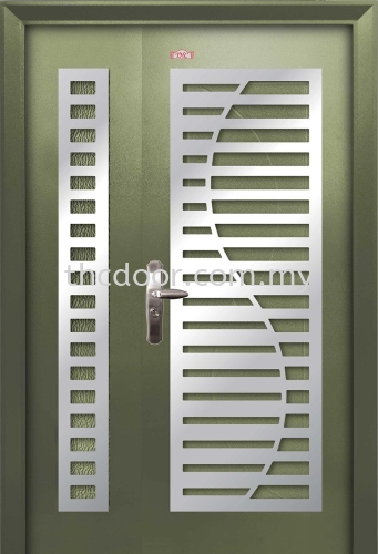 AP4-SS889 Security Door (Stainless Steel Grille)  