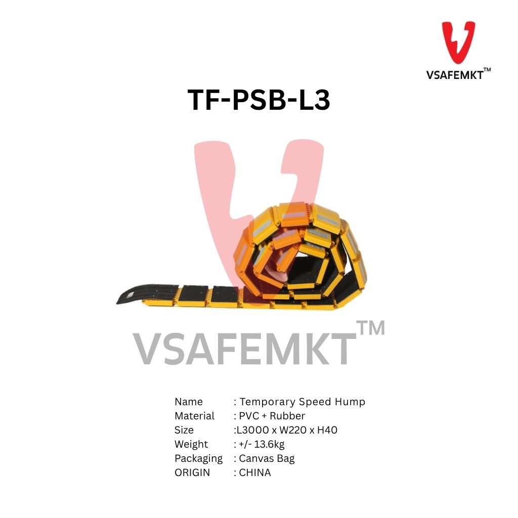 Temporary Speed Hump | TF-PSB-L3