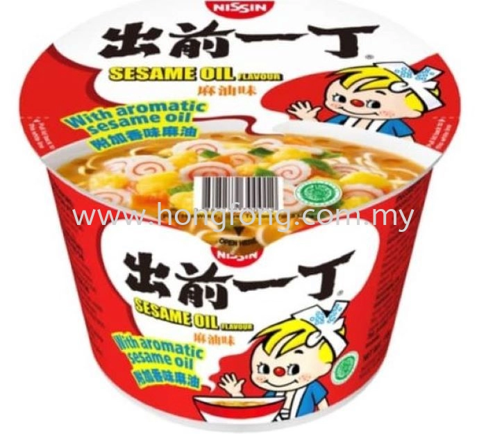 NISSIN DEMAE RAMEN BOWL-SESAME OIL(110G)