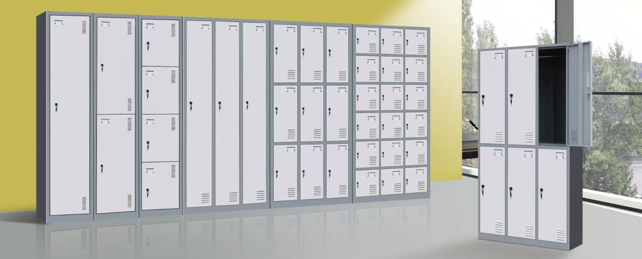Steel Locker Supplier in Malaysia | Heavy Duty Metal Storage Locker Solutions