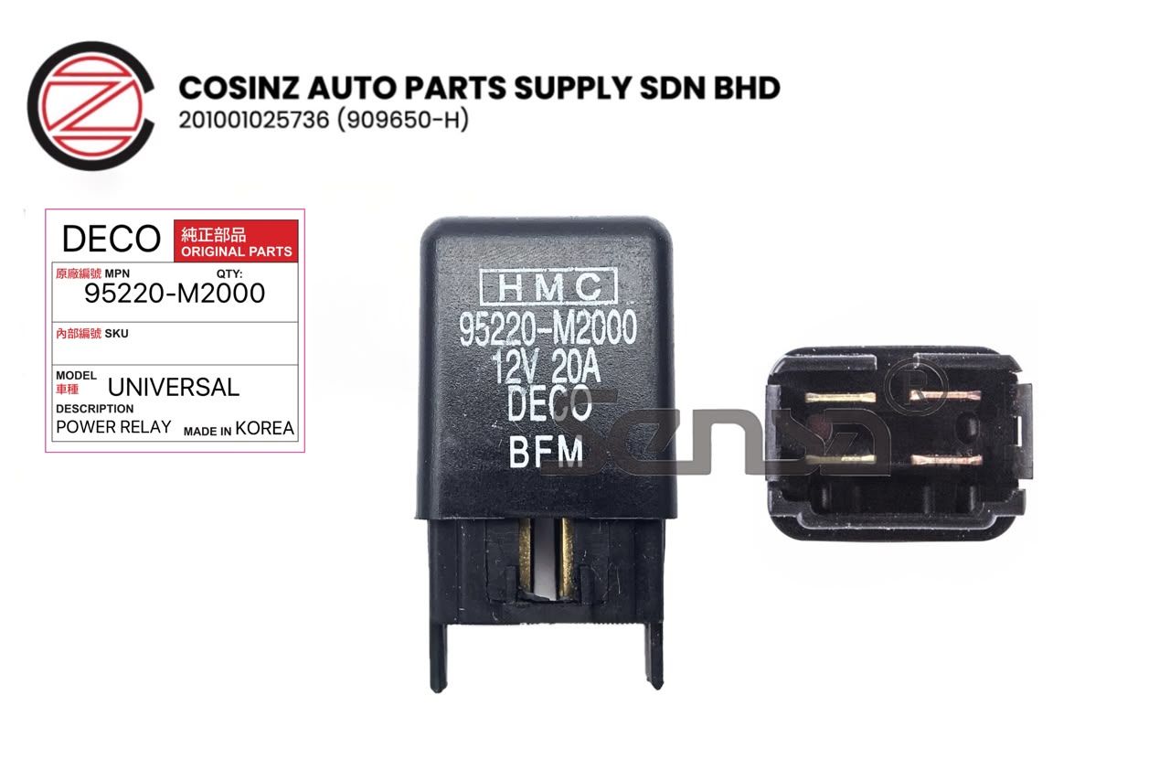 PD KNR , KLS F/PUMP RELAY DECO