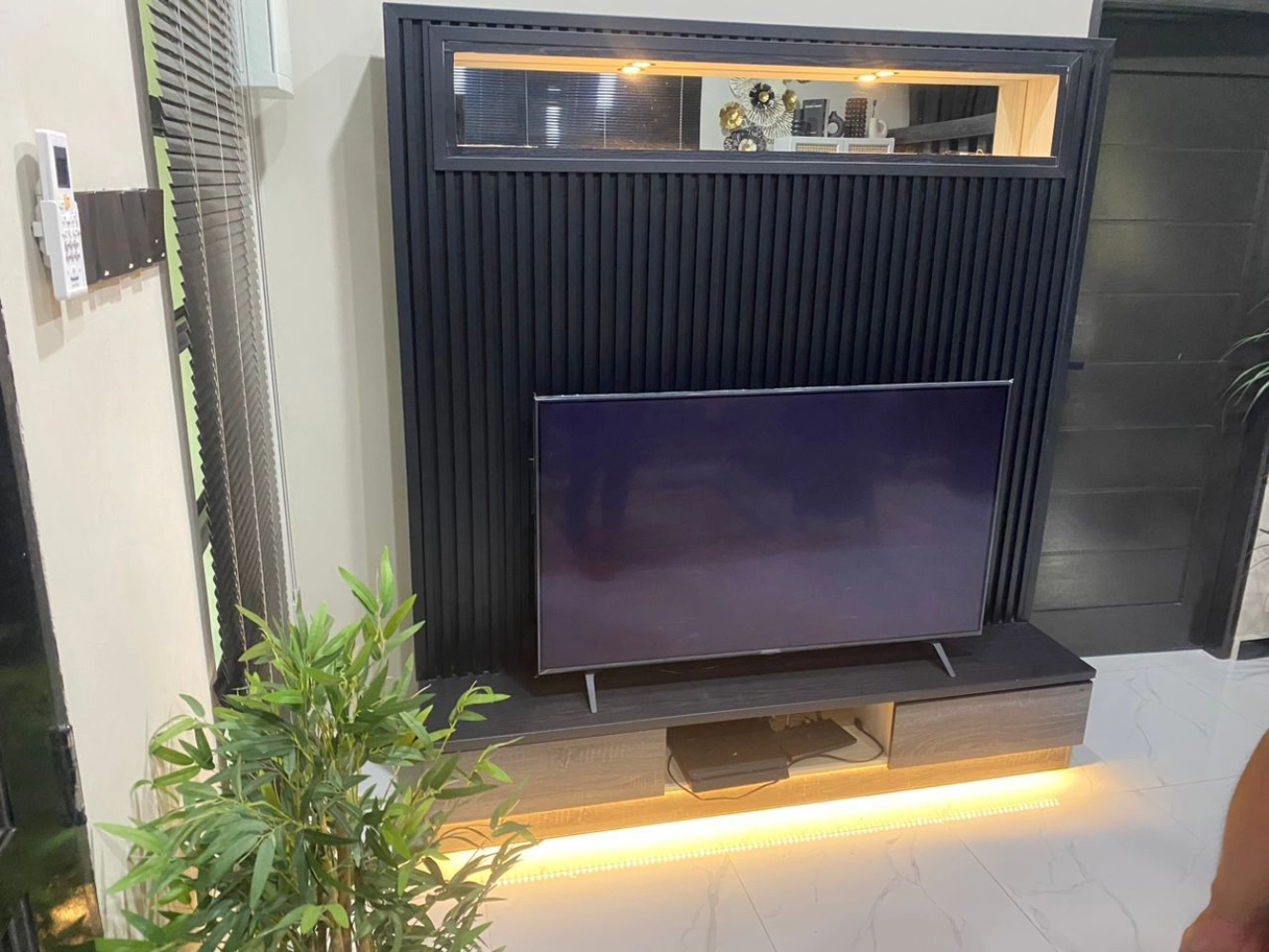 Fluted Wall Panel Code : MATT BLACK Selangor, Malaysia Vinyl Floor, PVC ...