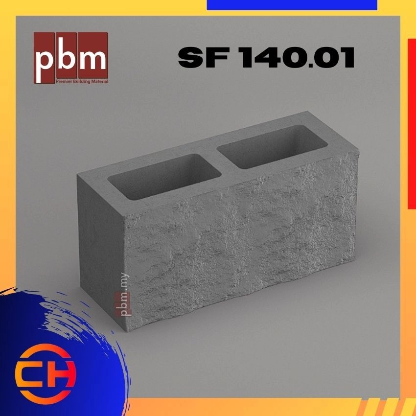 SPLIT FACE BLOCK SF 140.01