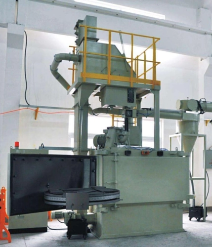 S8c-5 Rotary Table Blasting Machine