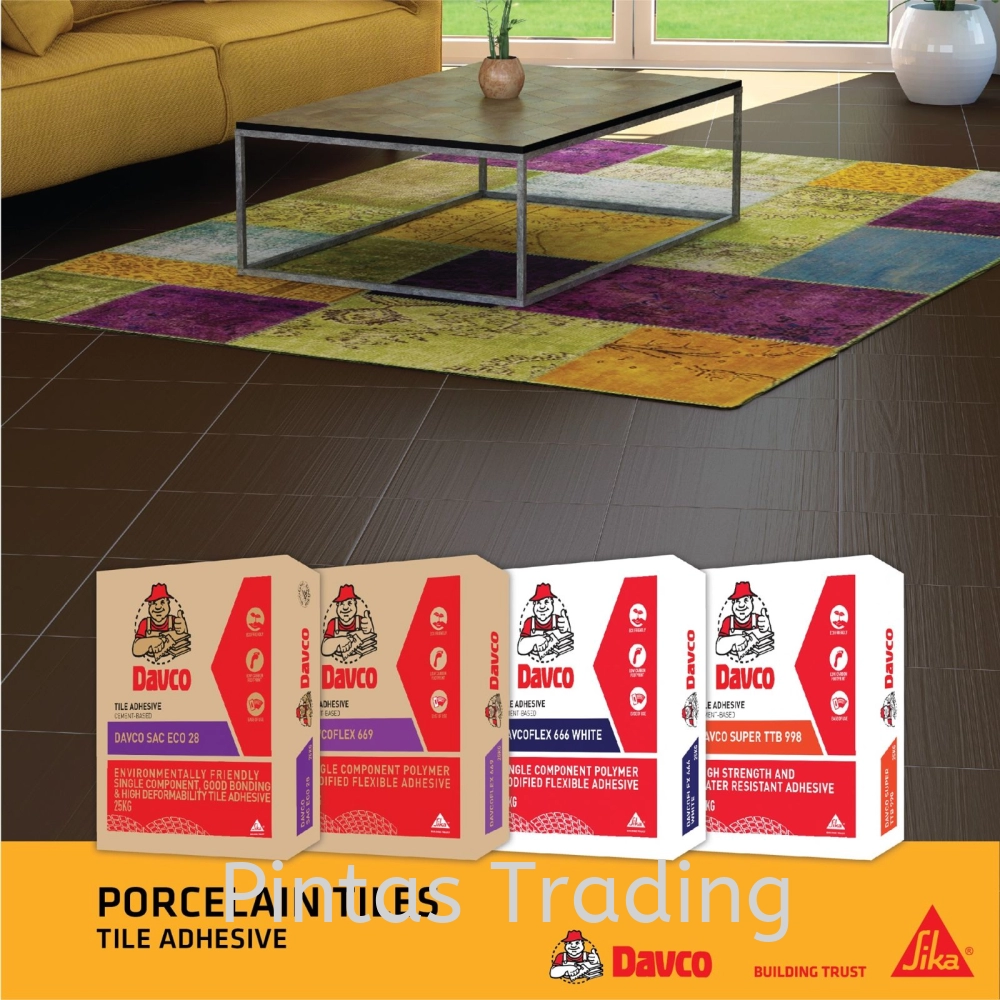 Davco Super TTB 998 | C2E High Strength & Cement Based Tile Adhesive