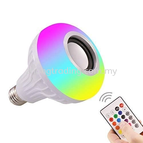 E27 LED Music Bulb C/W Remote Control