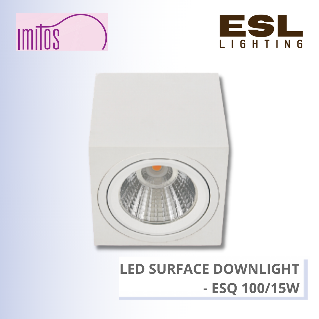 IMITOS ORITZ LED SURFACE EYEBALL 15W - ESQ100/15W