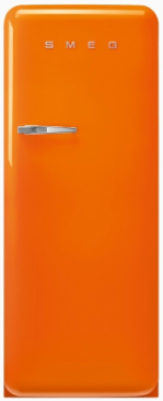 SMEG Single Door Refrigerator FAB28ROR ORANGE