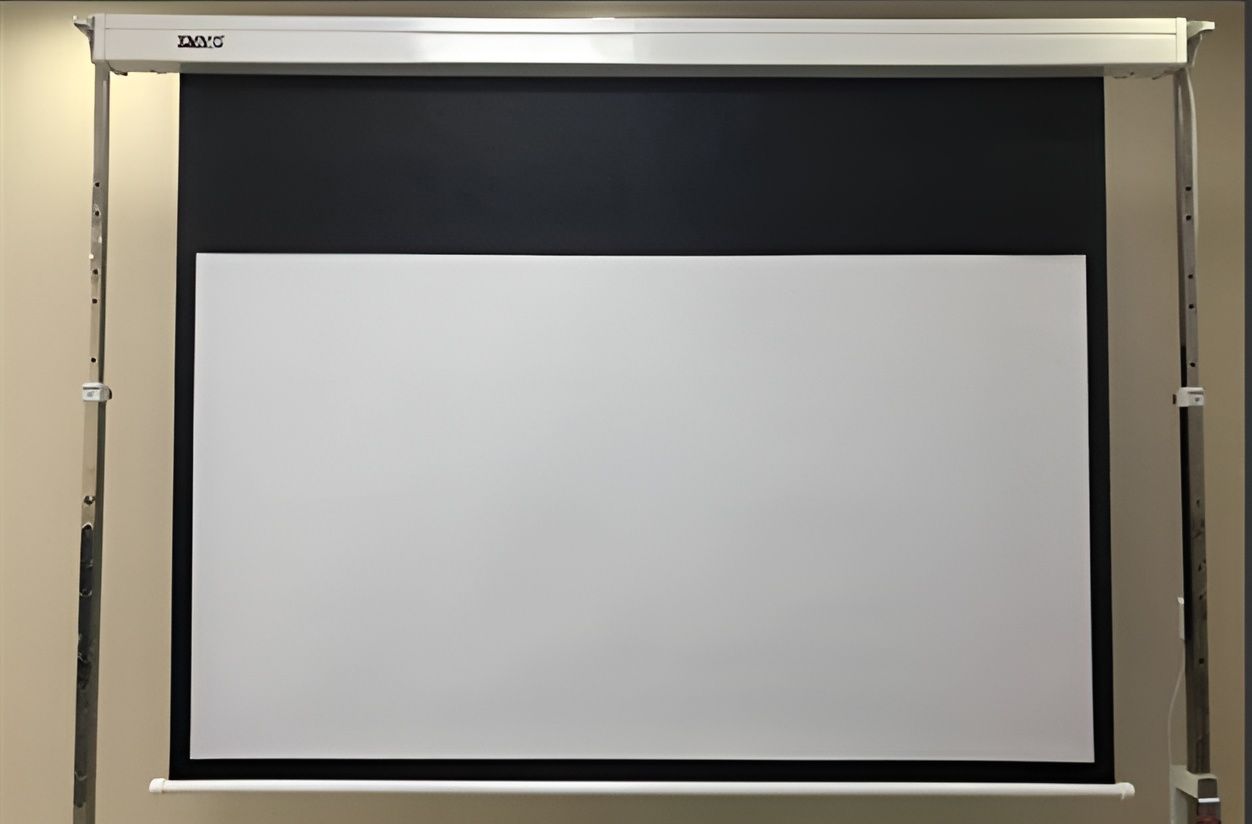 ZVVO 100" MOTORIZED PROJECTOR SCREEN 16:9