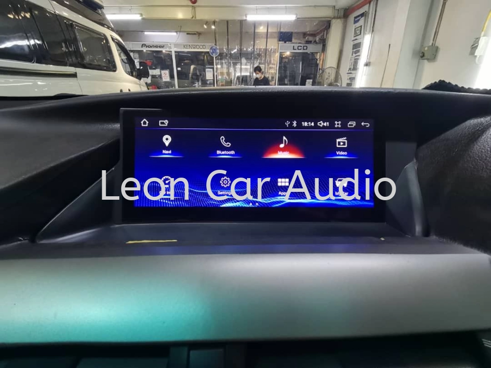 Leon Lexus rx350 oem 10.25" fhd android wifi usb mp5 gps system player