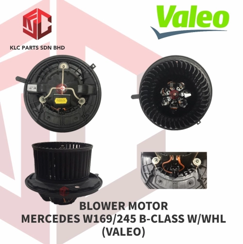 BLOWER MOTOR MERCEDES W169/245 B-CLASS W/WHL (VALEO)