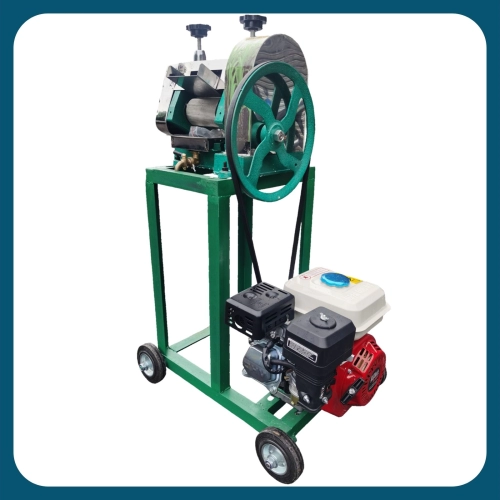 EIKO EK-250B Stainless Steel Sugar Cane Machine c/w EIKO 8.0HP 4-Stroke Gasoline Engine(Made in MALAYSIA)