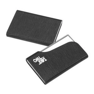 Urban Pattern PU Name Card Holder