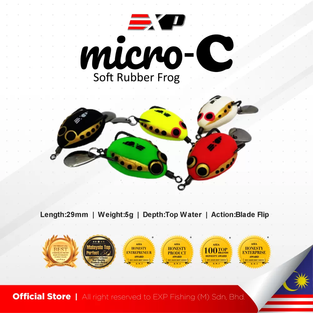 EXP Micro C Soft Rubber Frog