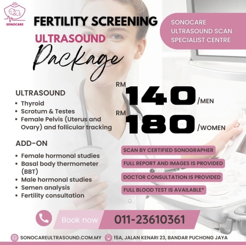 Fertility Screening Ultrasound scan 