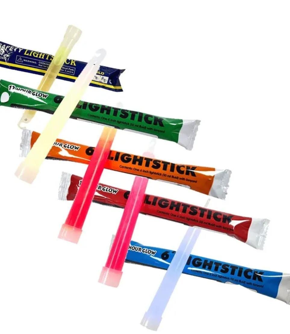 6" Emergency Light Stick – 12 Hour Glow