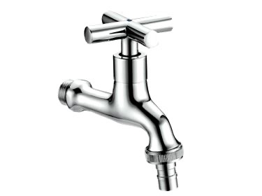T-68071 1/2" x 3/4" Hose Bib Tap – Premium Brass Chrome Garden Tap